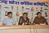 MRCC President Sanjay Nirupam Press Conference at Gandhi Bhavan. MRCC President Sanjay Nirupam Press Conference at Gandhi Bhavan.