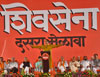 Shivsena Chief Uddhav Thackeray during Dassera Melava at Shivaji Park. Shivsena Chief Uddhav Thackeray during Dassera Melava at Shivaji Park.