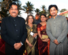 CHIEF MINISTER PRITHVIRAJ CHAVAN AT RAJ BHAVAN.