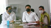 MP Sunil Tatkare, Minister Amit Deshmukh & Minister Aditi Tatkare during Environment Department Meeting at Mantralaya Mumbai.
