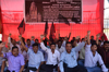 MANOJ SOLANKI SAFAI KARMACHARI SEVASANGH PRESIDENT TO GO ON HUNGER STRIKE AT AZAD MAIDAN.