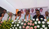 176-Bandra(E) Assembly Constituency Congress-NCP Candidate Narayanrao Rane Central Election Office Inauguration & Rally at Kherwadi Bandra.
