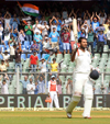 C. PUJARA CENTURY AT WANKHEDE STADIUM .